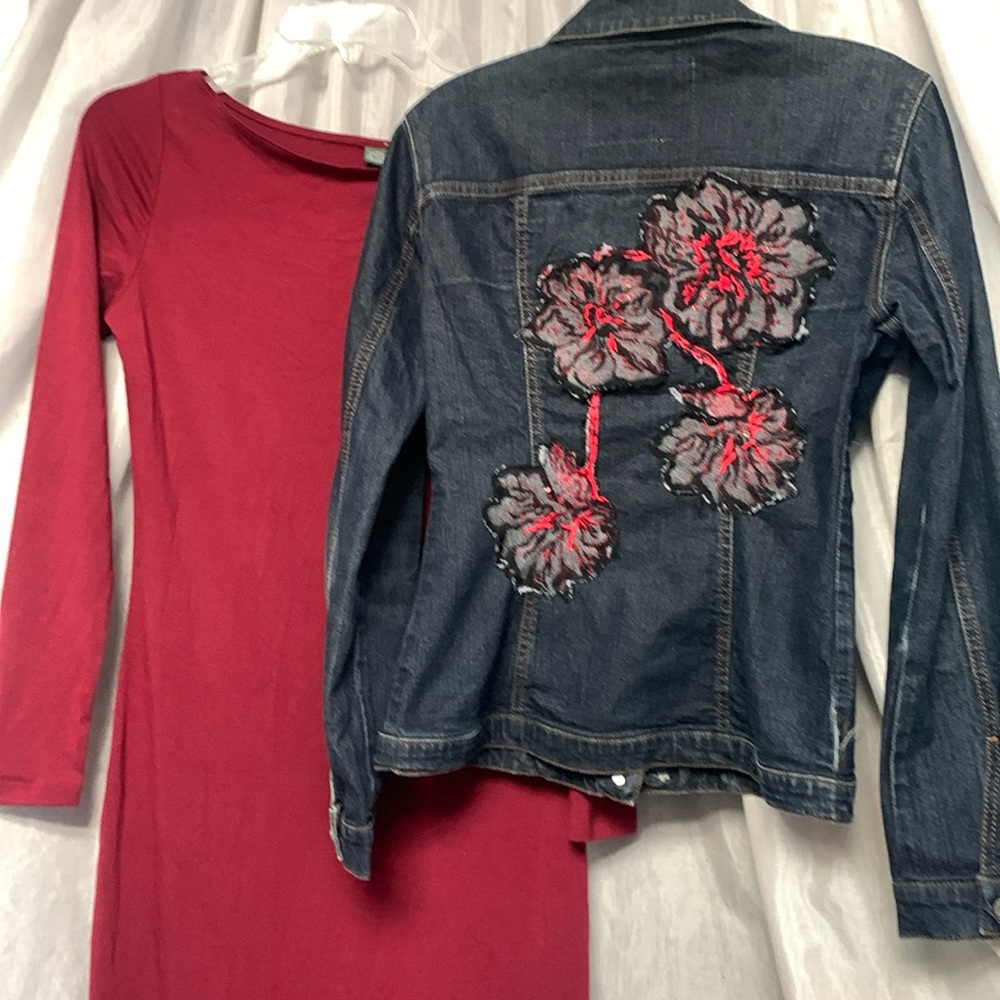 Comfort denim jacket combo